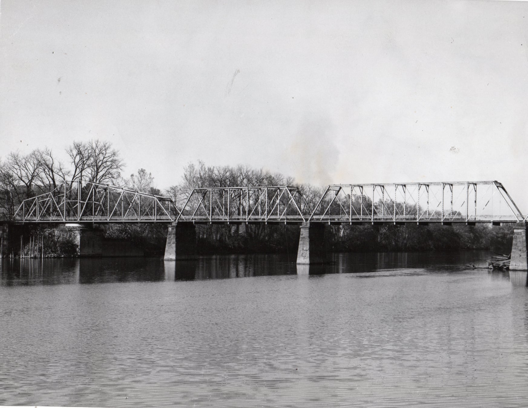 Muskingum River Gaysport Bridge 1914a